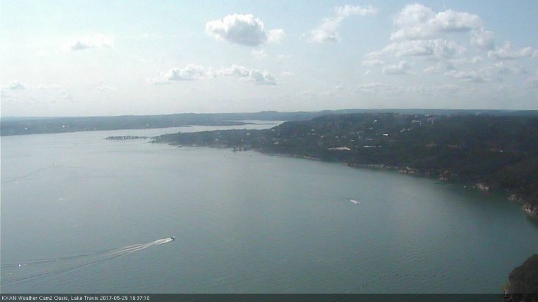 Lake Travis webcam, May 29, 2017 3:50 PM CT