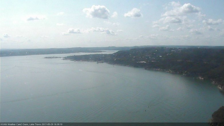 Lake Travis webcam, May 29, 2017 4:00 PM CT