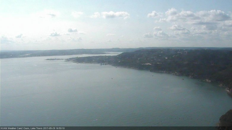 Lake Travis webcam, May 29, 2017 4:25 PM CT
