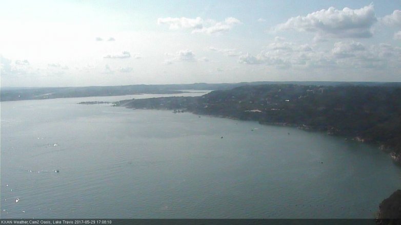 Lake Travis webcam, May 29, 2017 4:30 PM CT