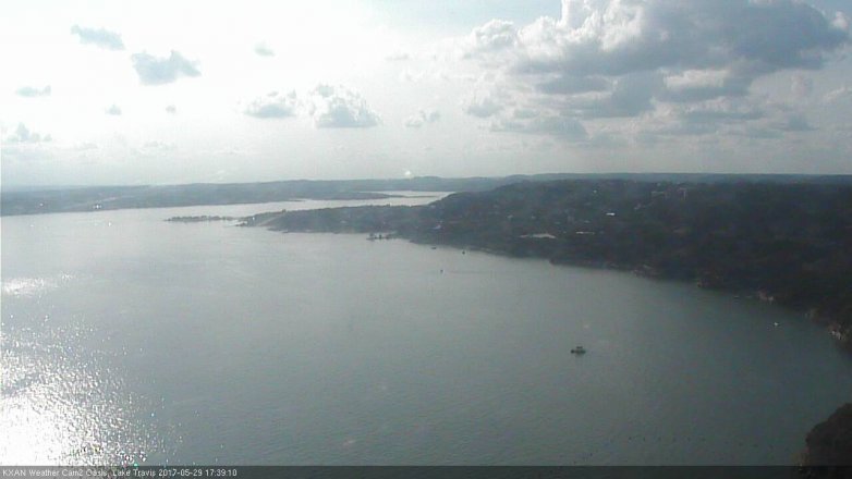 Lake Travis webcam, May 29, 2017 4:45 PM CT