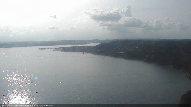Lake Travis webcam, May 29, 2017 5:15 PM CT