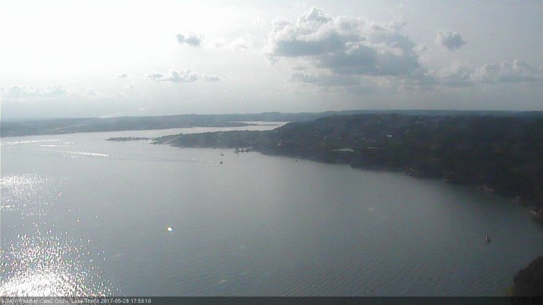 Lake Travis webcam, May 29, 2017 5:20 PM CT