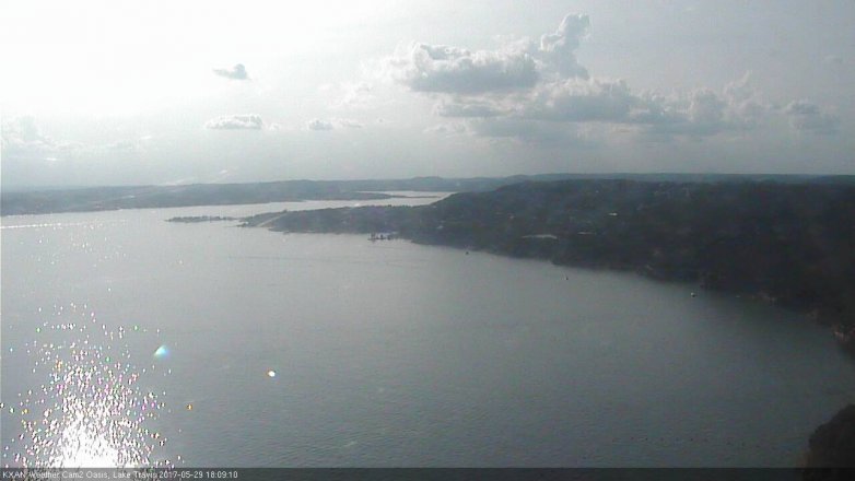 Lake Travis webcam, May 29, 2017 5:25 PM CT