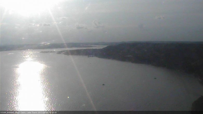Lake Travis webcam, May 29, 2017 6:10 PM CT
