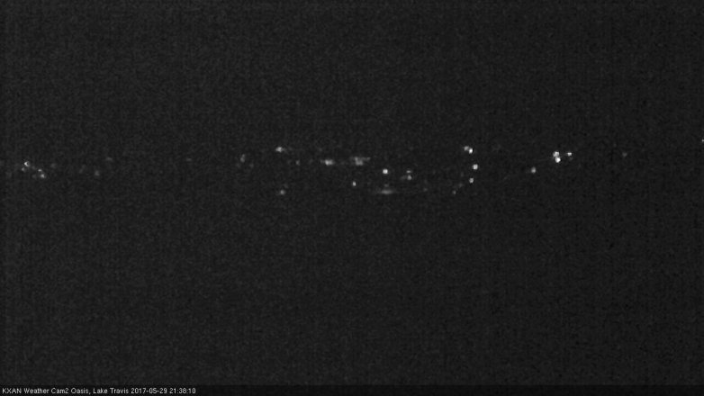 Lake Travis webcam, May 29, 2017 8:50 PM CT