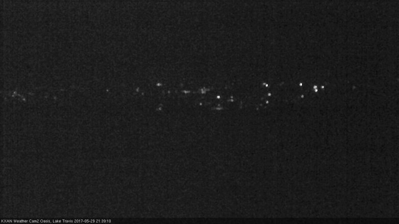 Lake Travis webcam, May 29, 2017 9:00 PM CT