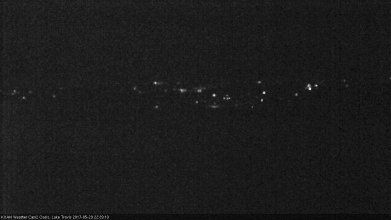 Lake Travis webcam, May 29, 2017 9:55 PM CT