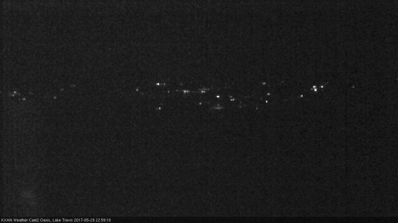 Lake Travis webcam, May 29, 2017 10:05 PM CT