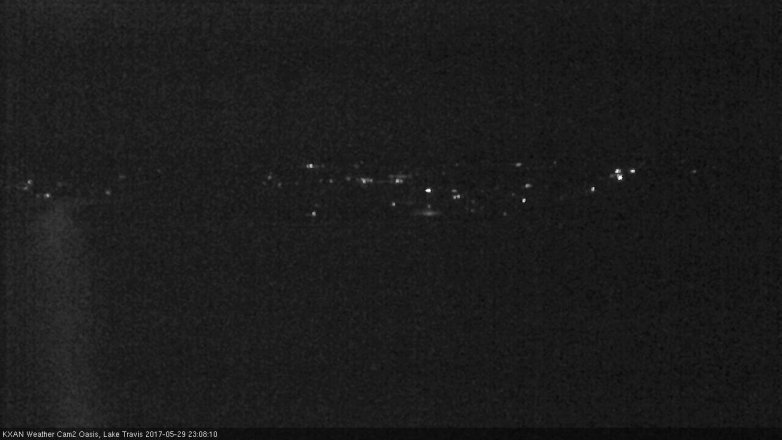 Lake Travis webcam, May 29, 2017 10:25 PM CT