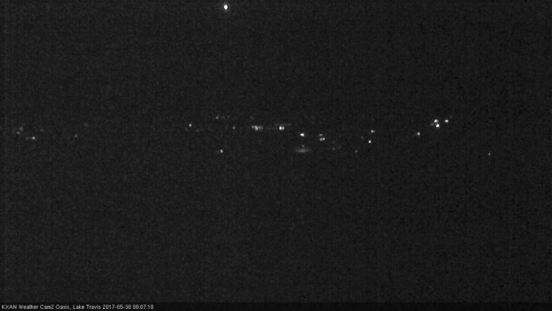Lake Travis webcam, May 29, 2017 11:35 PM CT