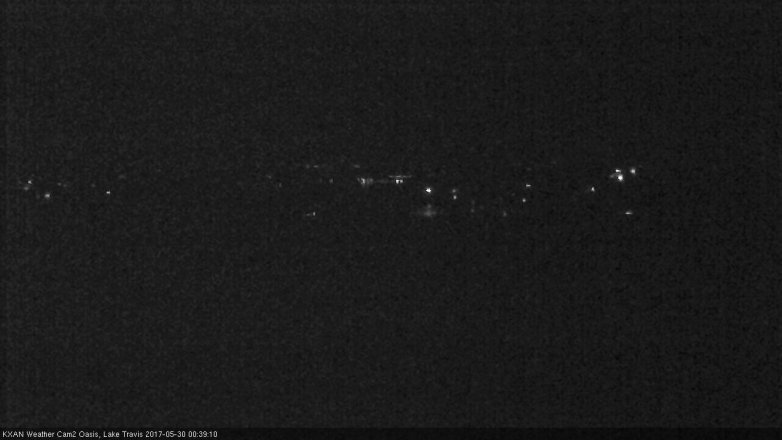 Lake Travis webcam, May 29, 2017 11:55 PM CT