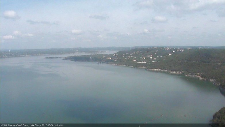 Lake Travis webcam, May 30, 2017 9:50 AM CT