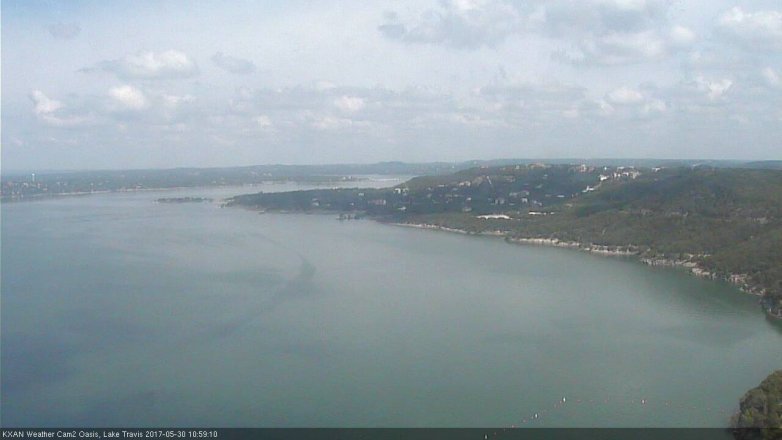 Lake Travis webcam, May 30, 2017 10:05 AM CT