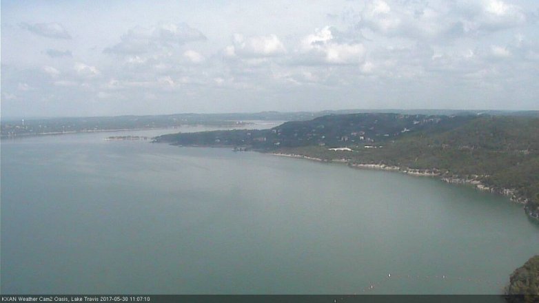Lake Travis webcam, May 30, 2017 10:40 AM CT