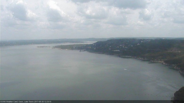 Lake Travis webcam, May 30, 2017 11:40 AM CT