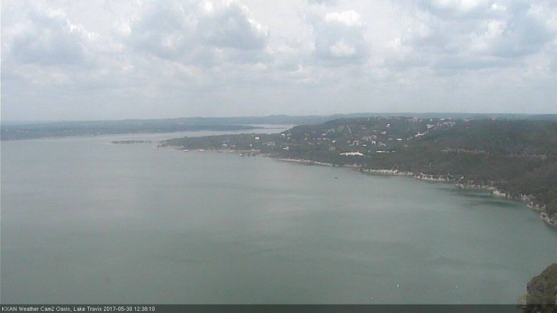 Lake Travis webcam, May 30, 2017 11:50 AM CT