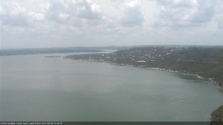 Lake Travis webcam, May 30, 2017 12:05 PM CT
