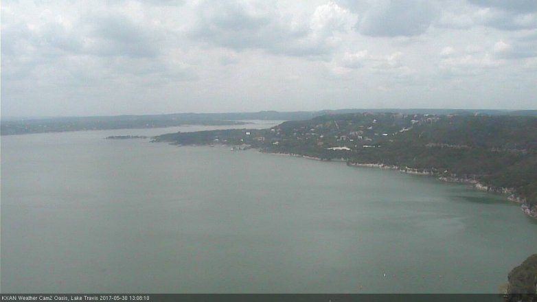 Lake Travis webcam, May 30, 2017 12:15 PM CT