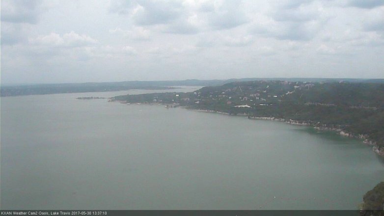 Lake Travis webcam, May 30, 2017 1:00 PM CT