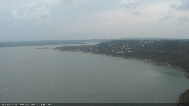 Lake Travis webcam, May 30, 2017 2:00 PM CT