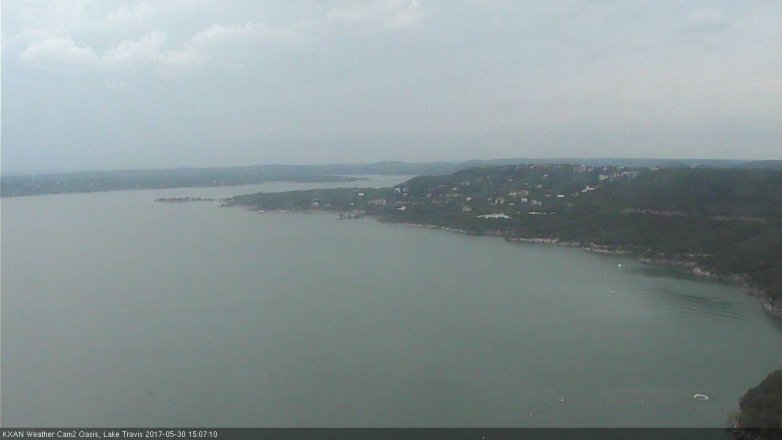 Lake Travis webcam, May 30, 2017 2:30 PM CT