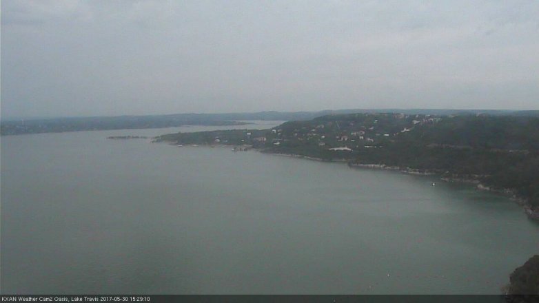 Lake Travis webcam, May 30, 2017 2:40 PM CT