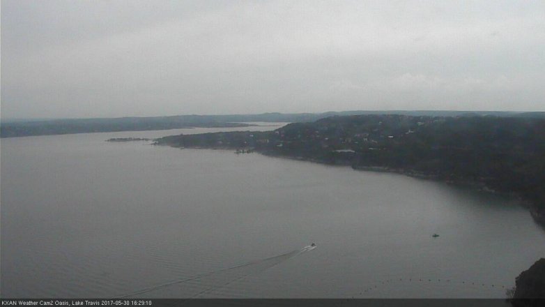 Lake Travis webcam, May 30, 2017 3:40 PM CT