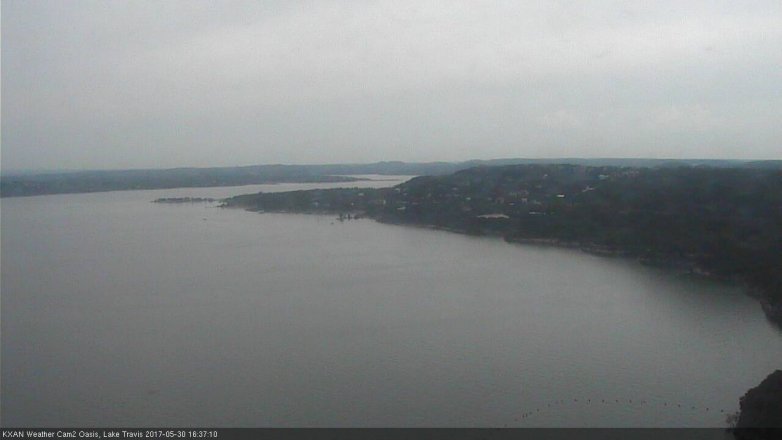 Lake Travis webcam, May 30, 2017 4:05 PM CT