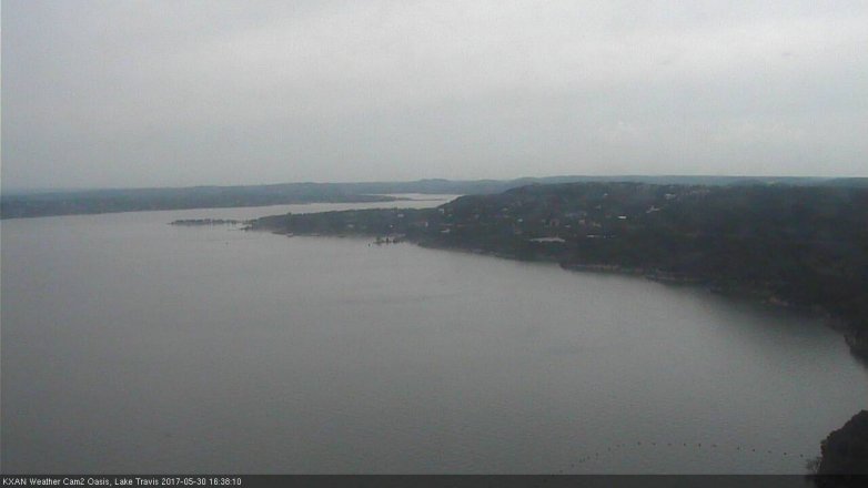 Lake Travis webcam, May 30, 2017 4:10 PM CT