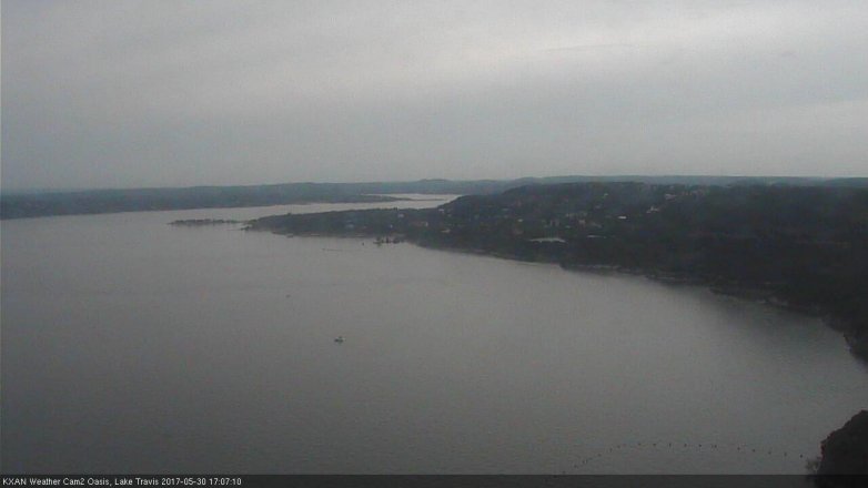 Lake Travis webcam, May 30, 2017 4:15 PM CT