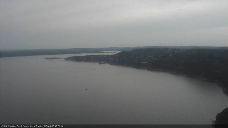 Lake Travis webcam, May 30, 2017 4:20 PM CT