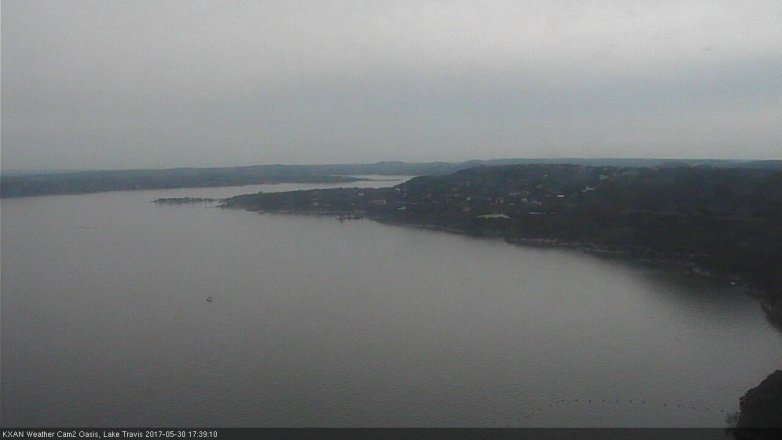 Lake Travis webcam, May 30, 2017 4:50 PM CT