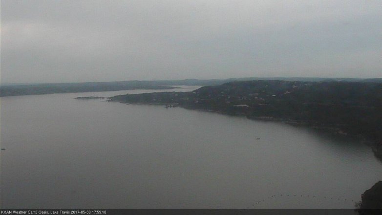 Lake Travis webcam, May 30, 2017 5:20 PM CT