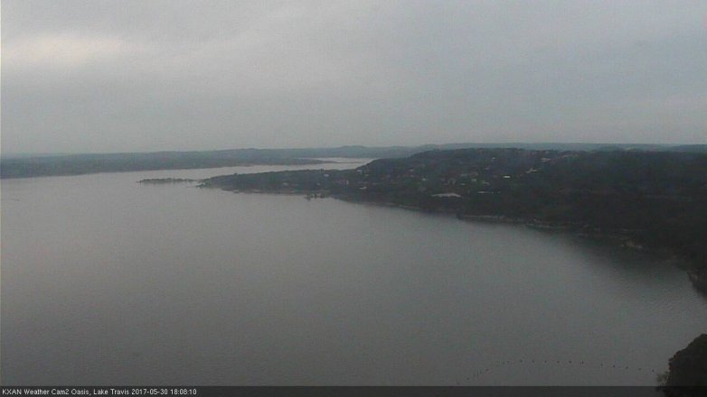 Lake Travis webcam, May 30, 2017 5:30 PM CT