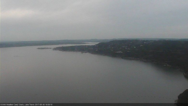 Lake Travis webcam, May 30, 2017 5:35 PM CT