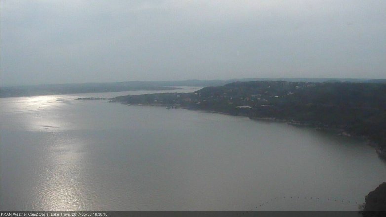 Lake Travis webcam, May 30, 2017 5:50 PM CT