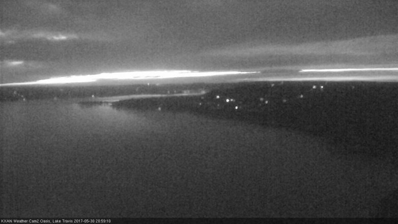 Lake Travis webcam, May 30, 2017 8:25 PM CT