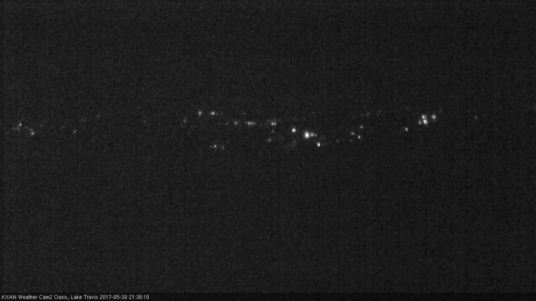 Lake Travis webcam, May 30, 2017 8:45 PM CT