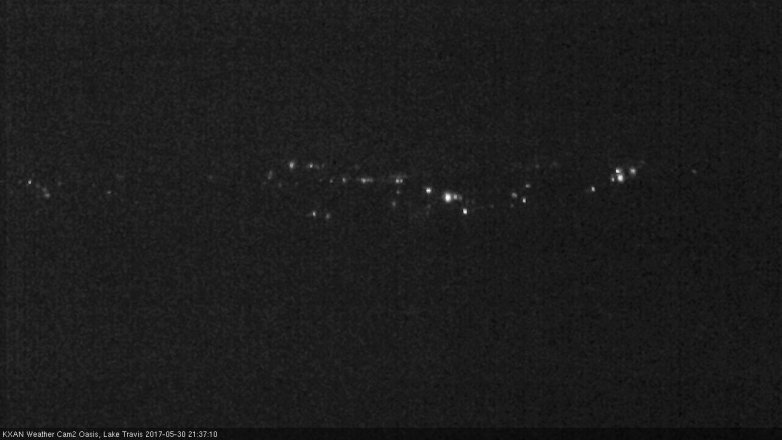 Lake Travis webcam, May 30, 2017 9:05 PM CT