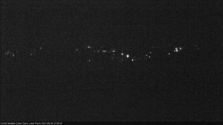 Lake Travis webcam, May 30, 2017 9:25 PM CT