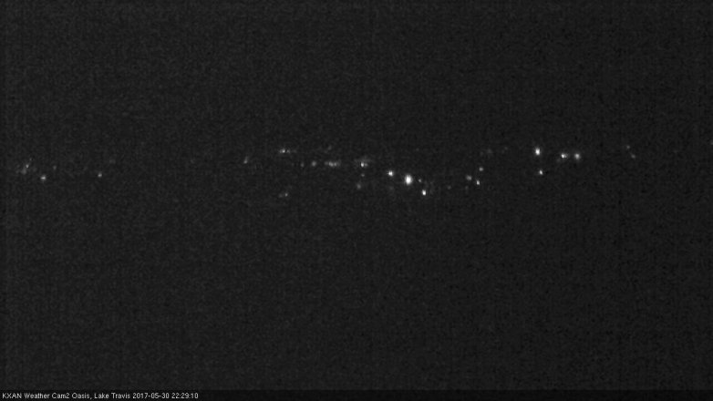 Lake Travis webcam, May 30, 2017 9:35 PM CT