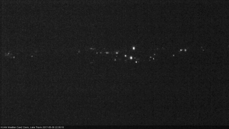Lake Travis webcam, May 30, 2017 10:10 PM CT
