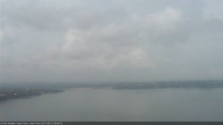 Lake Travis webcam, May 31, 2017 9:05 AM CT