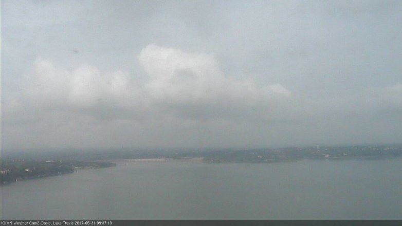 Lake Travis webcam, May 31, 2017 9:10 AM CT