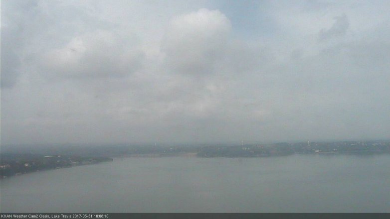 Lake Travis webcam, May 31, 2017 9:20 AM CT