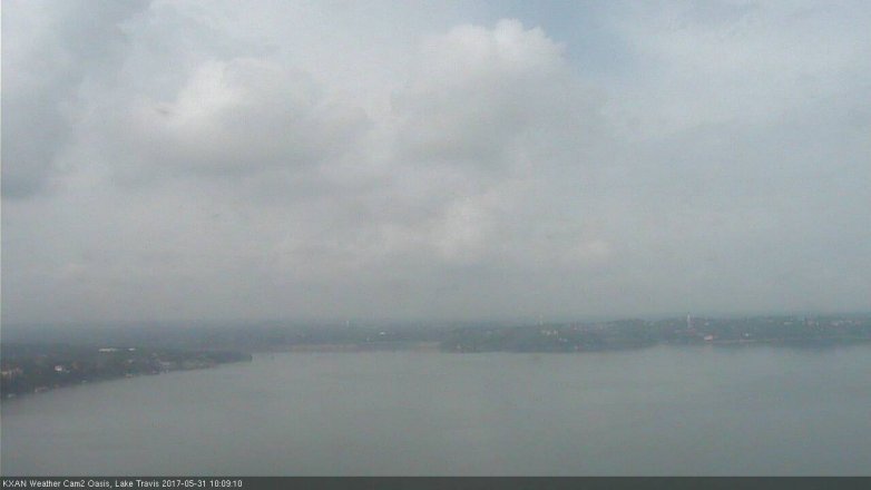 Lake Travis webcam, May 31, 2017 9:40 AM CT