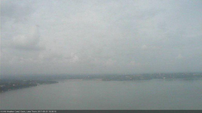 Lake Travis webcam, May 31, 2017 9:45 AM CT