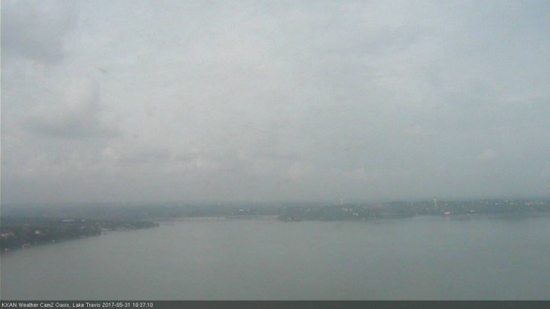 Lake Travis webcam, May 31, 2017 9:55 AM CT