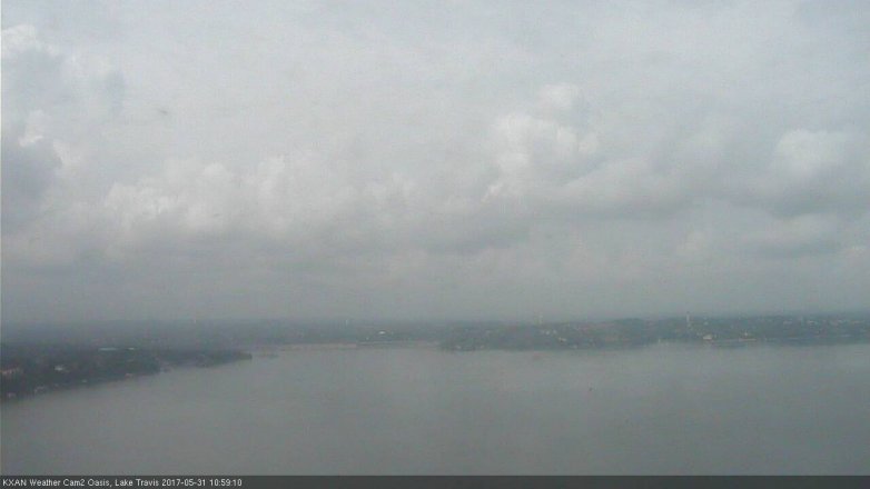 Lake Travis webcam, May 31, 2017 10:10 AM CT